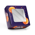 20 Cajas Para Pan de Muerto Con Ventana de Acetato y Diseño de Cempasúchil