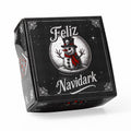 20 Cajas 15X15X6Cm Para Pan de Muertos Temática Navideña Obscura