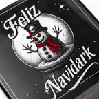 20 Cajas 15X15X6Cm Para Pan de Muertos Temática Navideña Obscura